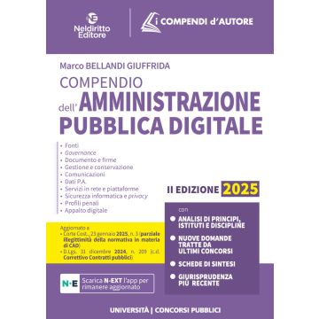 Compendio dell'Amministrazione pubblica digitale 2025 - Neldiritto