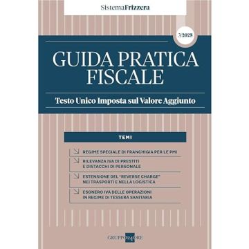 Testo Unico IVA 2025. Imposta sul valore aggiunto (Sistema Frizzera)