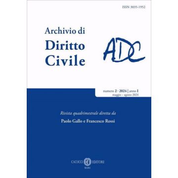 Archivio di diritto civile (2024). Vol. 2