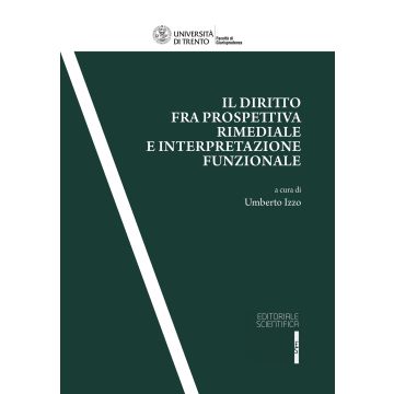 Il diritto fra prospettiva rimediale e interpretazione funzionale (Izzo Umberto - Editoriale scientifica)