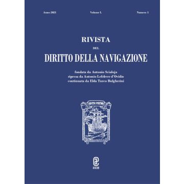 Rivista del diritto della navigazione (2021). Vol. 1