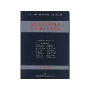 Anestesia d' urgenza 2/ed.