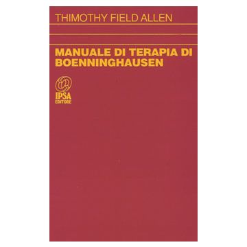 Manuale di terapia (repertorio) di Boenninghausen