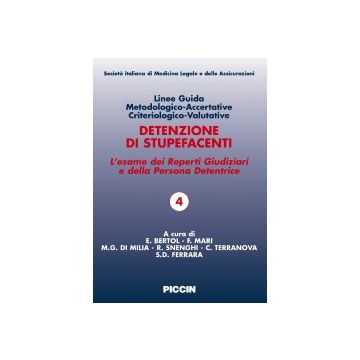 Detenzione di stupefacenti. L'esame dei Reperti Giudiziari e della Persona Detentrice - 4