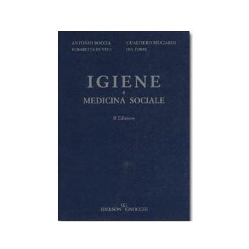 Igiene e medicina sociale 2/ed.