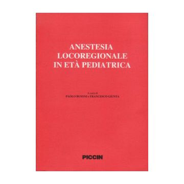 Anestesia locoregionale in età pediatrica