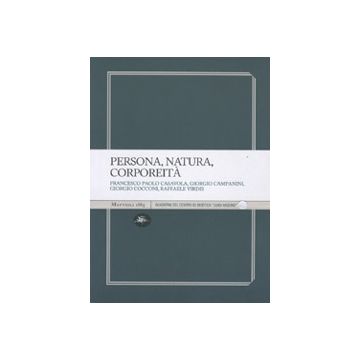 Persona, natura, corporeità