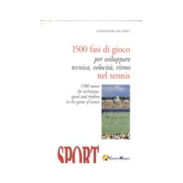 1500 fasi di gioco per sviluppare tecnica, velocità e  ritmo nel gioco del tennis
