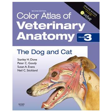 Color Atlas of Veterinary Anatomy, Volume 3, The Dog and Cat, 2nd Edition
