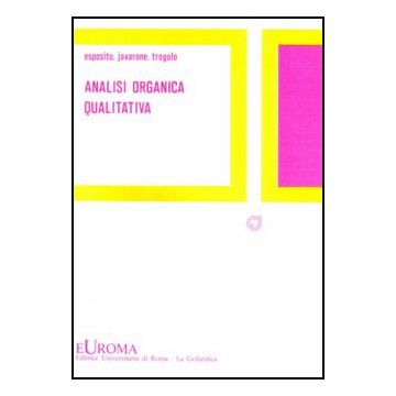 Analisi organica qualitativa