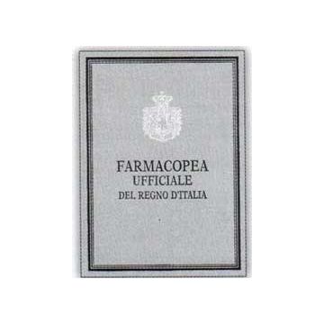 FARMACOPEA Ufficiale del Regno d'Italia