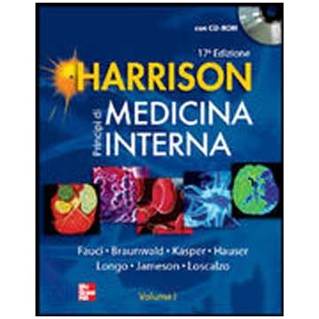 Harrison - Principi di Medicina Interna 17/ed. 2voll + DVD  (V.E)