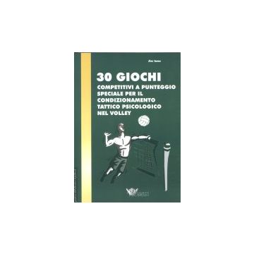 30 giochi competitivi a punteggio speciale per il condizionamento tattico-psicologico nel volley