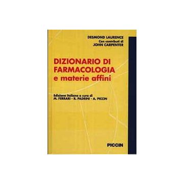 Dizionario di farmacologia e materie affini