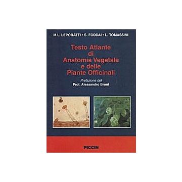 Testo Atlante di Anatomia Vegetale e delle Piante Officinali