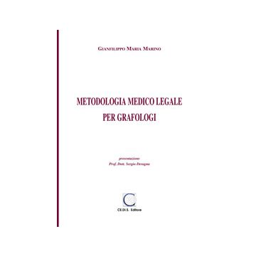 METODOLOGIA MEDICO LEGALE PER GRAFOLOGI
