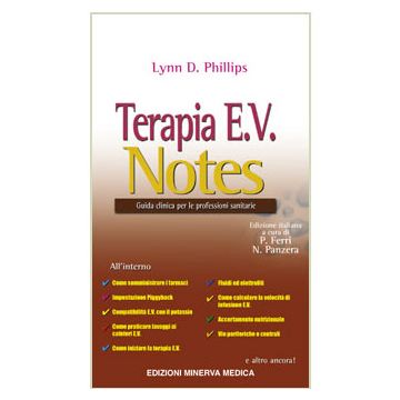 Terapia E.V. Notes (Endovenosa) - Guida clinica per le professioni sanitarie