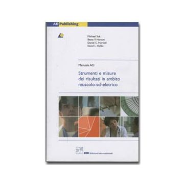 Manuale AO - Strumenti e misure dei risultati in ambito muscolo-scheletrico