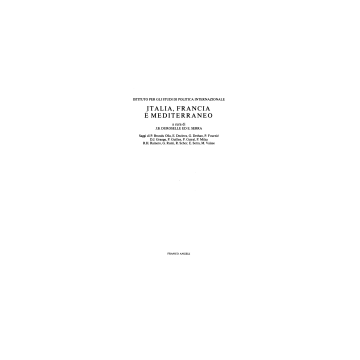 Italia, Francia E Mediterraneo - Serra Enrico - Franco Angeli - 9788820436933