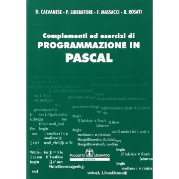 Complementi Ed Esercizi Di Programmazione In Pascal