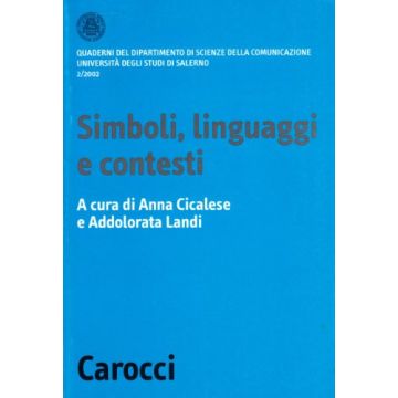 Simboli, Linguaggi E Contesti
