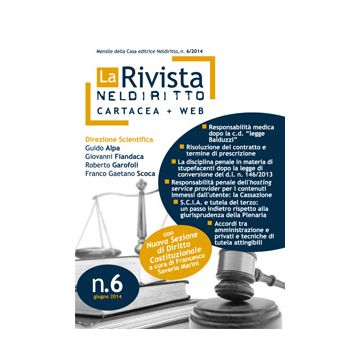La Rivista Di Neldiritto - Numero 6/2014 - Neldiritto.it - 9788866573982