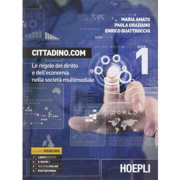 Cittadino.com. Vol. 1-2. Con E-book. Con Espansione Online. Per Le Scuole  Superiori - Amato Maria; Graziano Paola; Quattrocchi Enrico - Hoepli - 9788820360917 - Scuola Secondaria Di Secondo Grado (scuola Superiore), Materiale Educativo