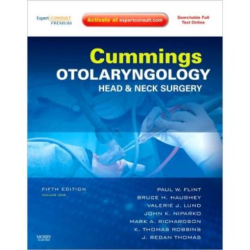 Cummings Otolaryngology - Head and Neck Surgery, 3-Volume Set, 5th Edition -Expert Consult: Online and Print