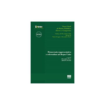 Democrazia Rappresentativa E Referendum Nel Regno Unito - Nuovi Studi di Diritto Pubblico Estero e Comparato 