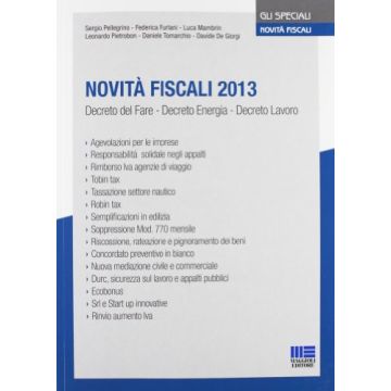 Novita' Fiscali 2013