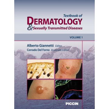 Textbook of Dermatology and Sexually Transmitted Diseases Voll.1/3 [Giannetti; Del Forno - Piccin Editore]