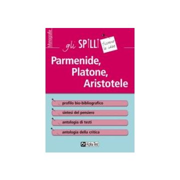 Parmenide, Platone, Aristotele   - Gli SPILLI [Alpha test]