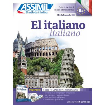 El italiano. Con 4 CD-Audio. Con USB Flash Drive
