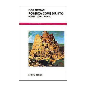 Potenza come diritto. Hobbes, Locke, Pascal