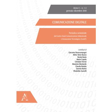 Comunicazione digitale (2018). Vol. 1-2: Gennaio-dicembre