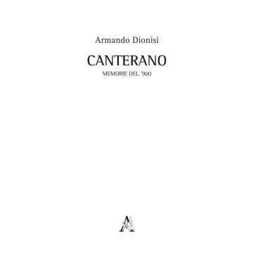Canterano. Memorie del '900
