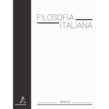 Filosofia italiana (2019). Vol. 2