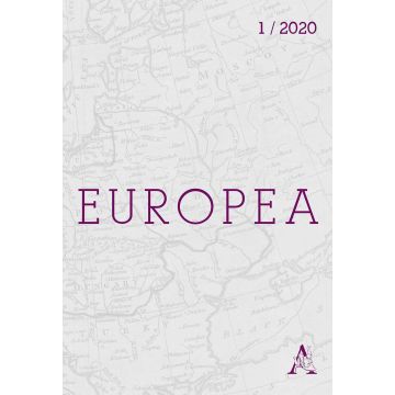 Europea. Rivista semestrale (2020). Vol. 1: Maggio