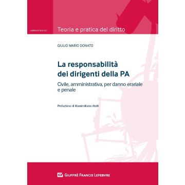 La responsabilità dei dirigenti della PA