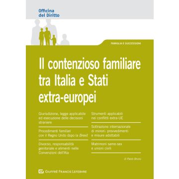 Il contenzioso familiare tra Italia e Stati extra-europei