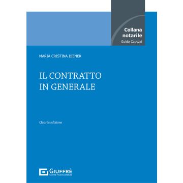 Il contratto in generale diener maria cristina giuffre 2021