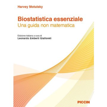 Biostatistica essenziale una guida non matematica motulsky leonardo emberti gialloreti piccin editore
