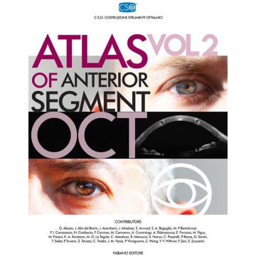 ATLAS OF ANTERIOR SEGMENT OCT CSO COSTRUZIONE STRUMENTI OFTALMICI FABIANO EDITORE
