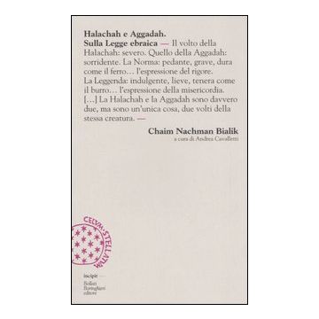 Halachah e Aggadah. Sulla legge ebraica