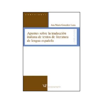 Apuntes sobre la traducción italiana de textos de literatura de lengua española
