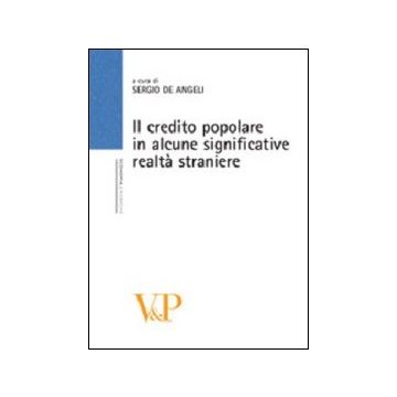 Il credito popolare in alcune significative realtà straniere
