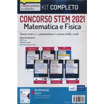 Concorso STEM 2021. Kit matematica e fisica 2022