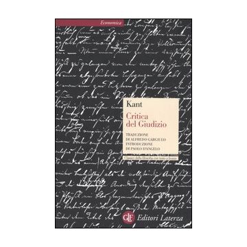 Critica del giudizio