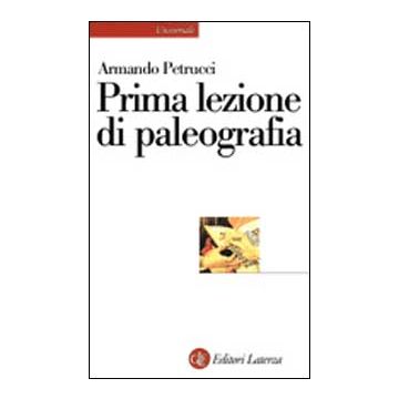 Prima lezione di paleografia