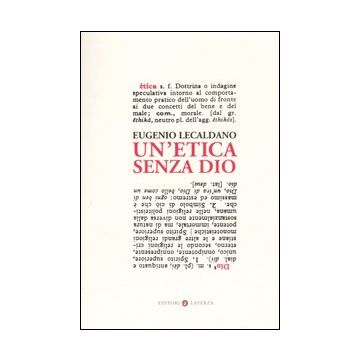 Un'etica senza Dio